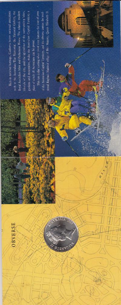 Beschrijving: 10 Dollar CAPITAL TERRITORY ORIGINAL PACKACE